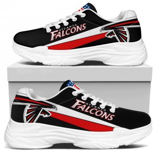 Women's Atlanta Falcons Edition Chunky Sneakers With Line 001